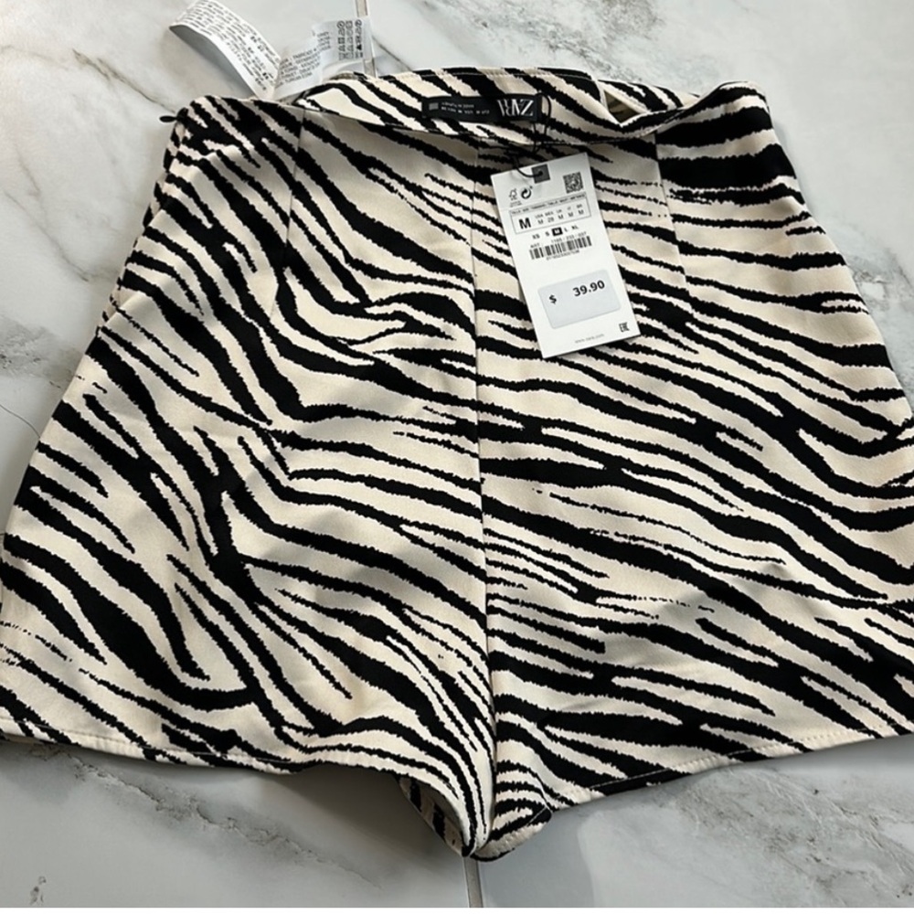 Zara skort with slits